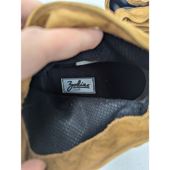 Vintage Zodiac Suede Ankle Boots with Skull Accents Men's Size 13 - Picture 13 of 13